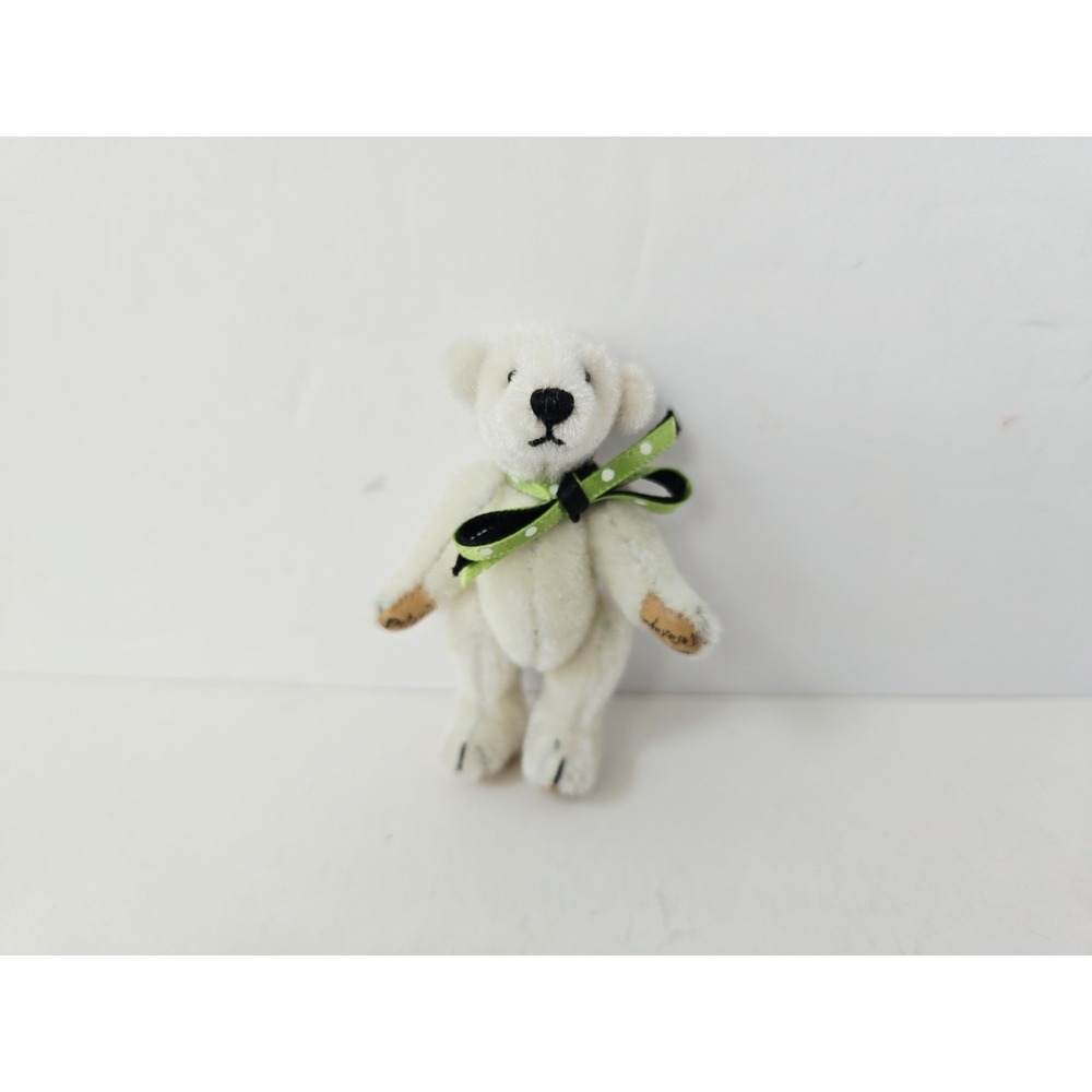 World of Miniature Bears teddy bear Polaris 2004 Theresas white